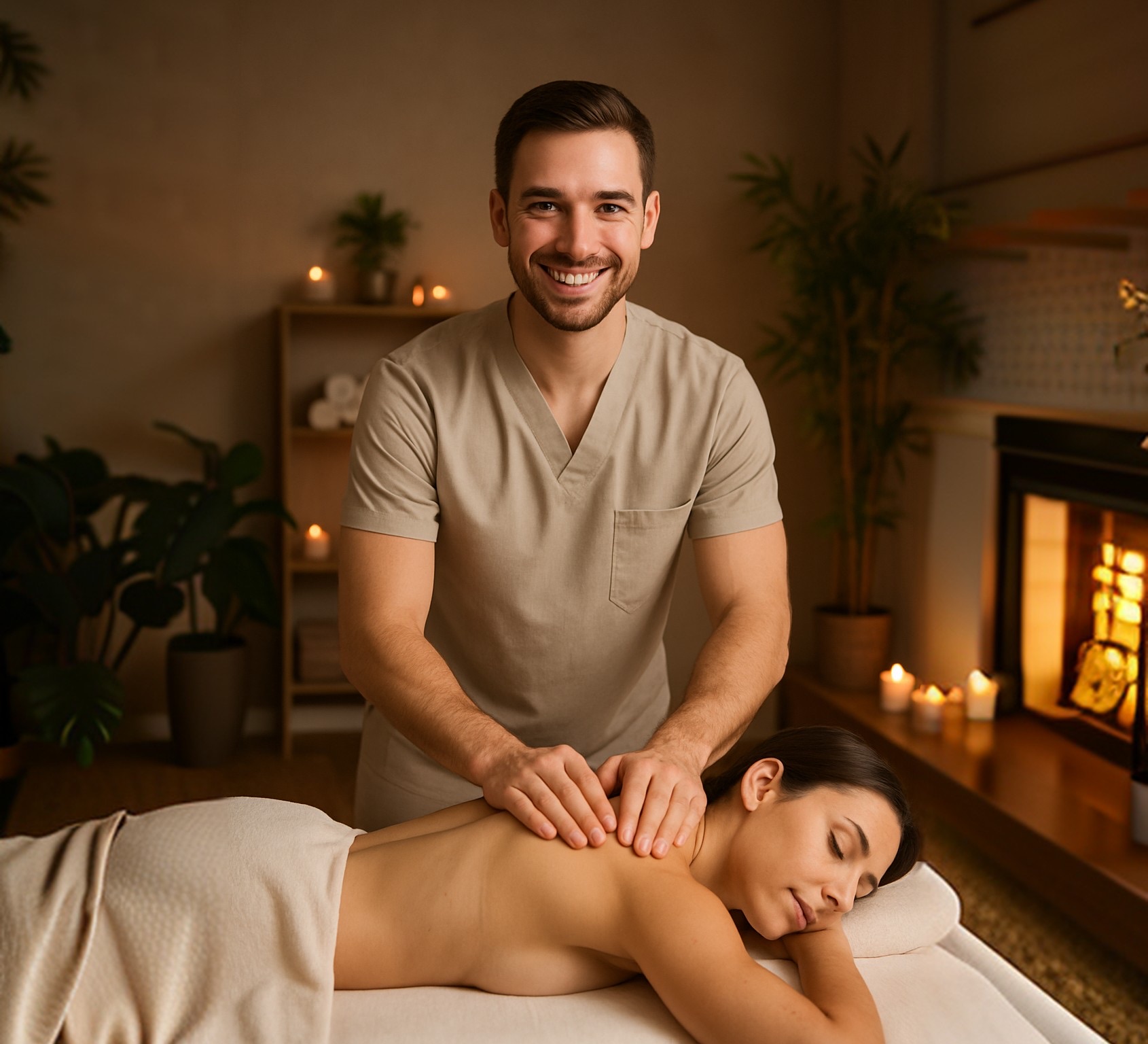 Massothérapeute professionnel